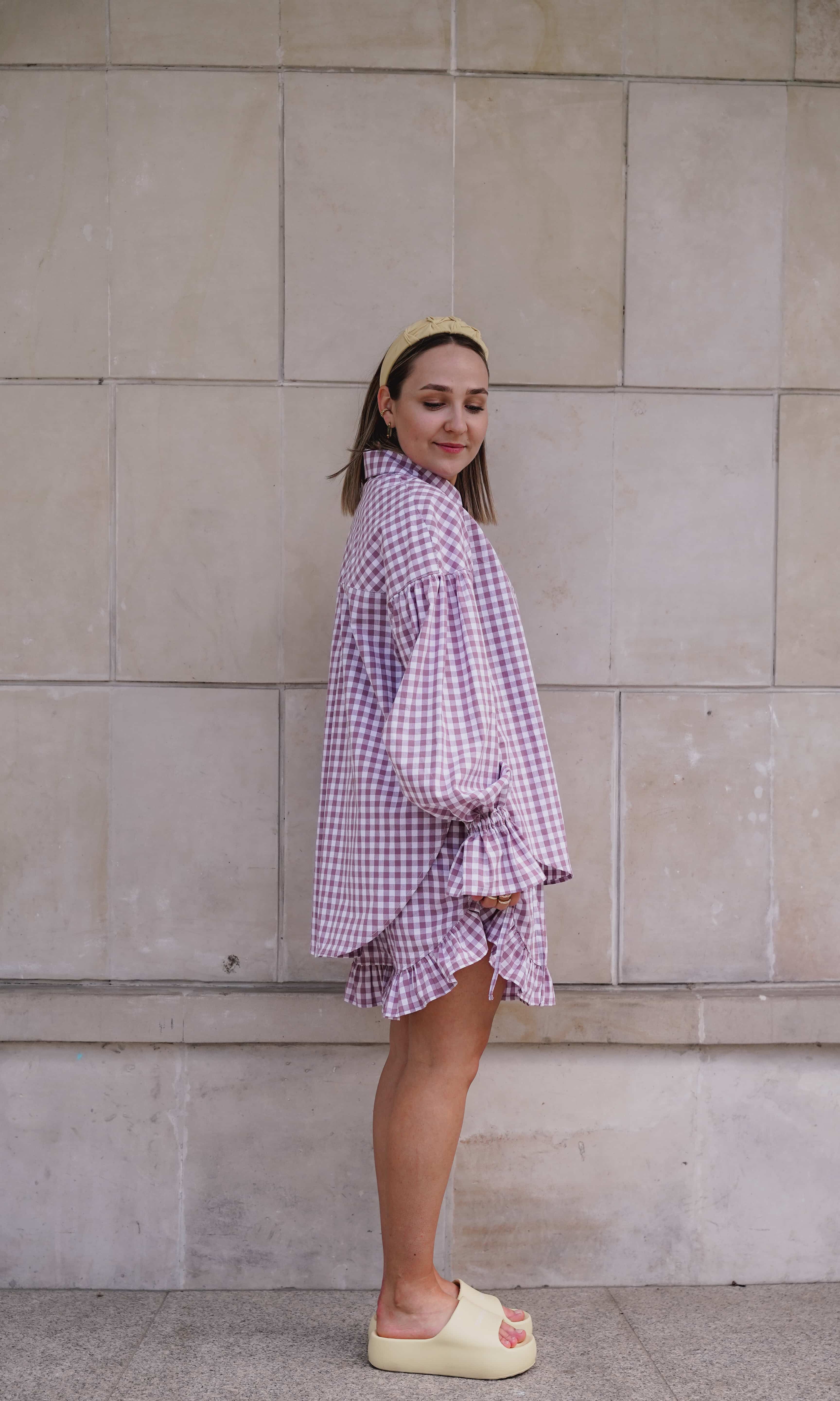 modne różowe shorty | Malviva