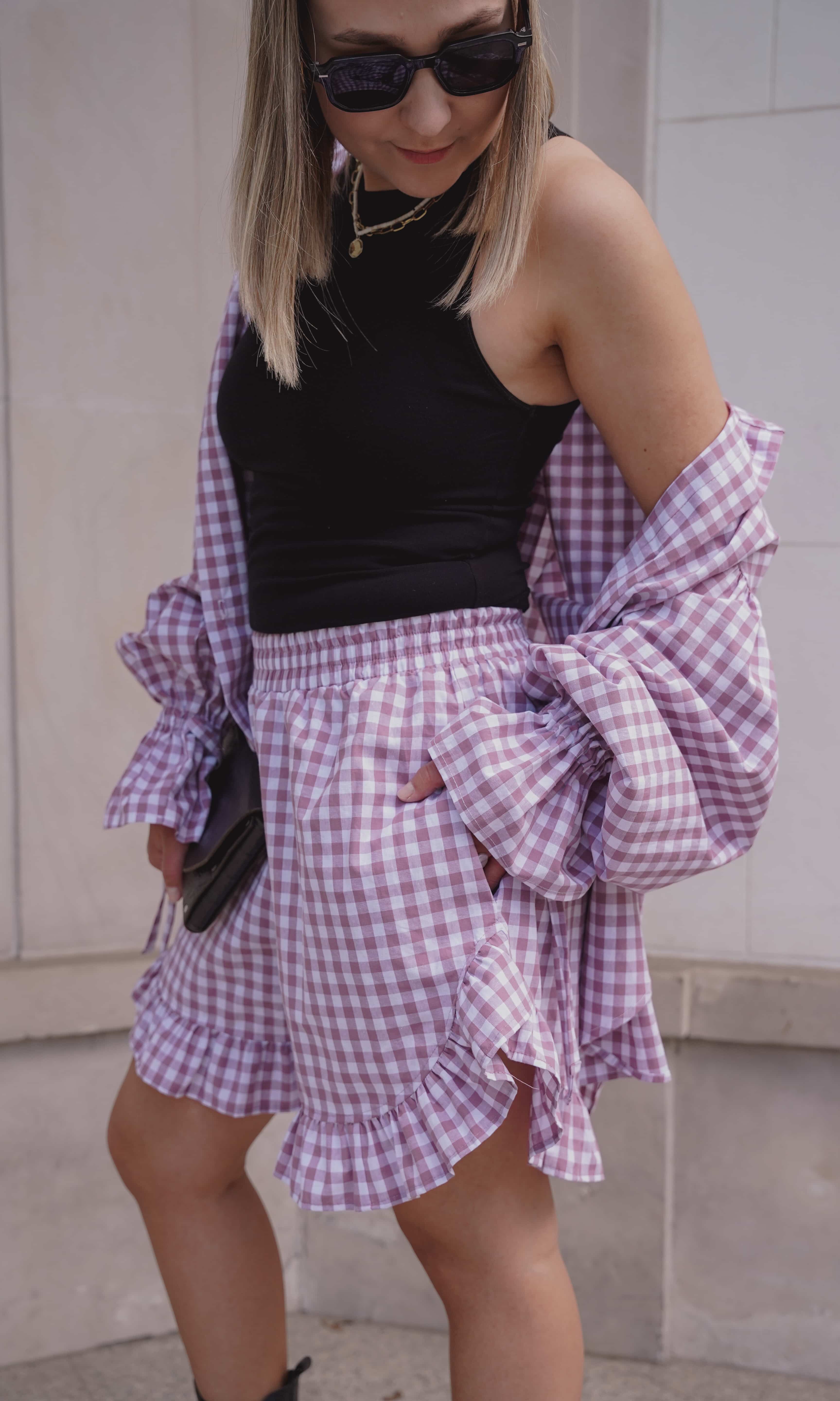 różowy set paloma | Malviva