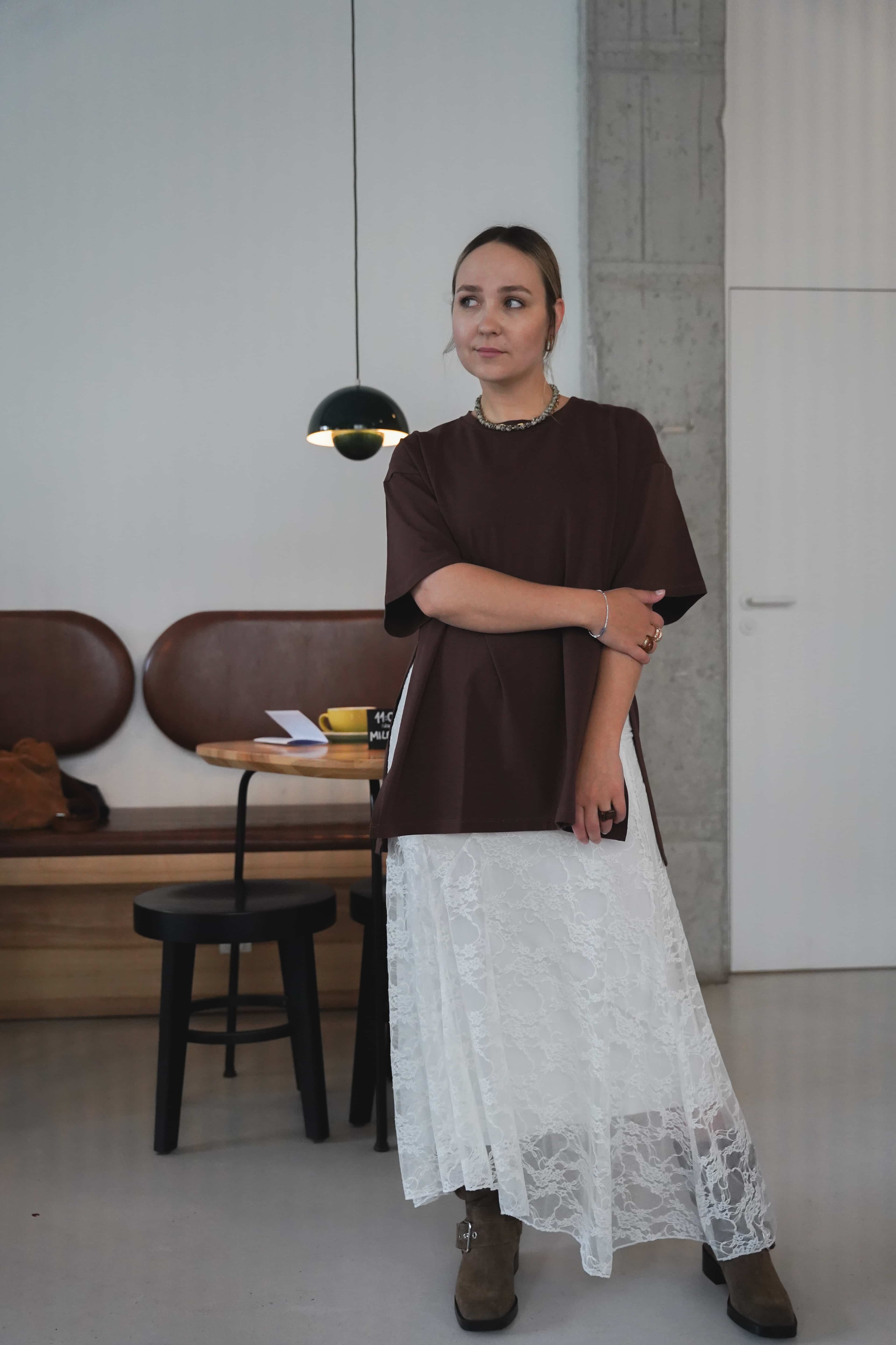 Spódnica z koronką | Malviva