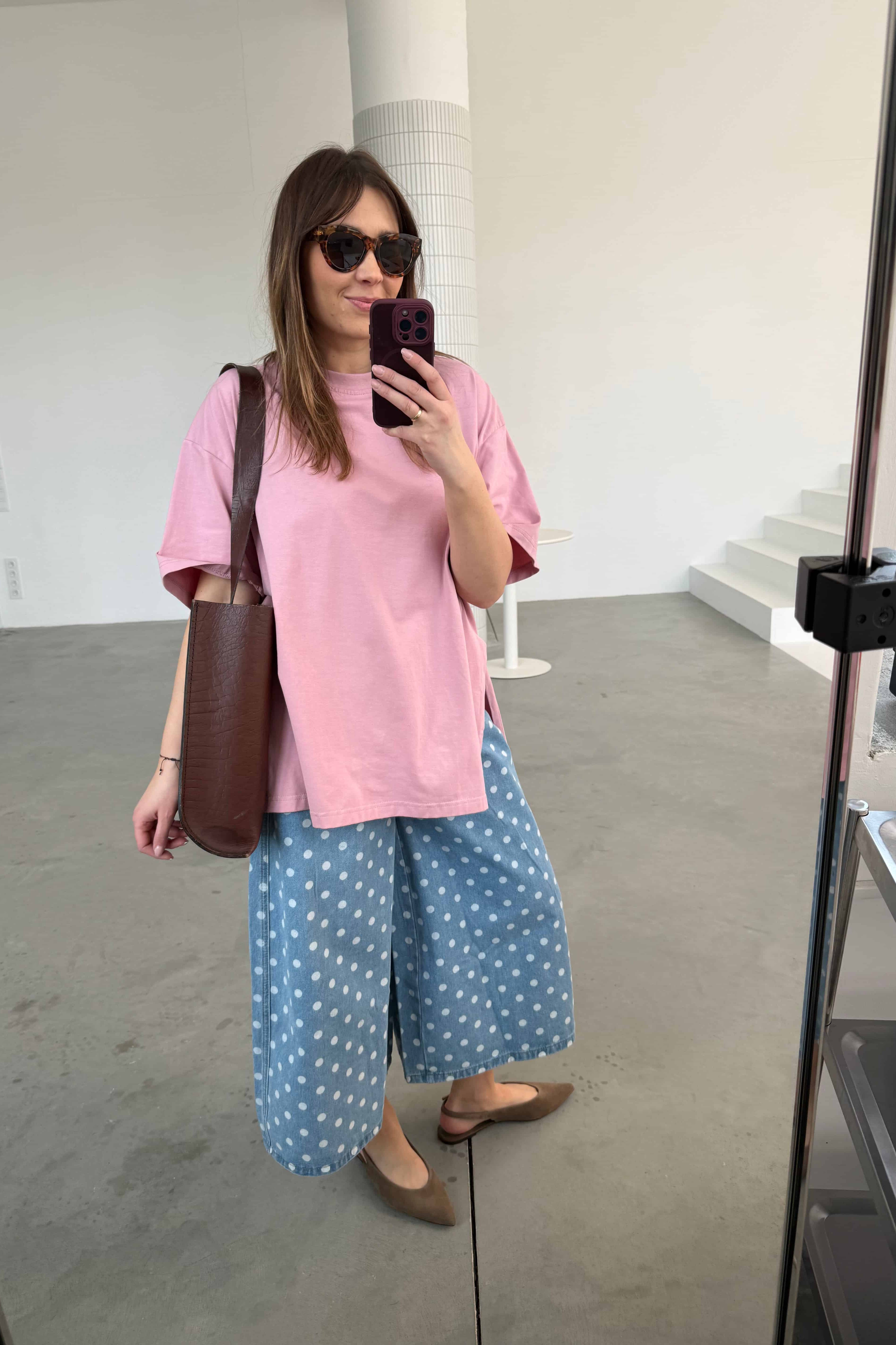 Spodnie w kropki Kuloty | Malviva