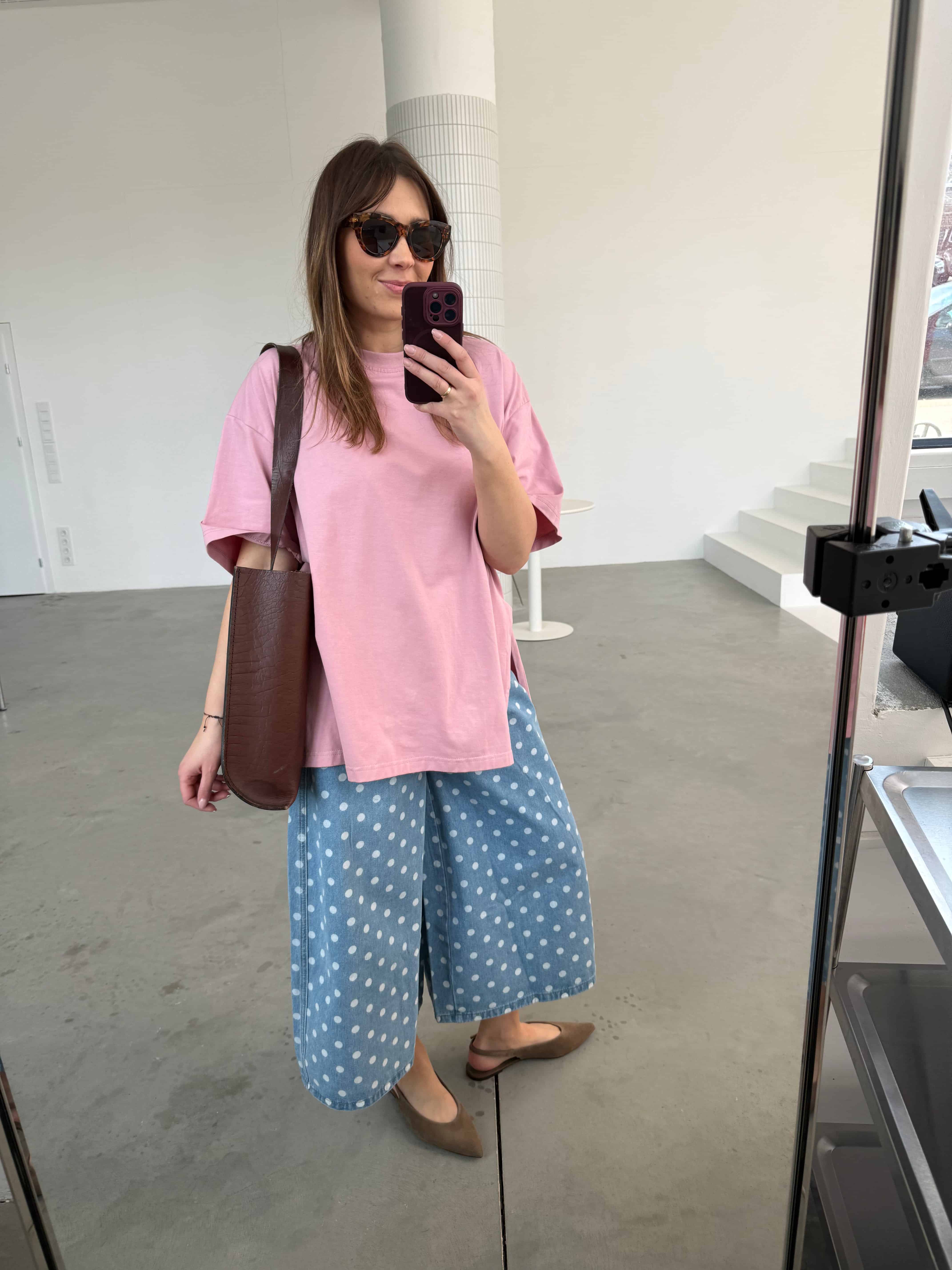 Spodnie w kropki Kuloty | Malviva