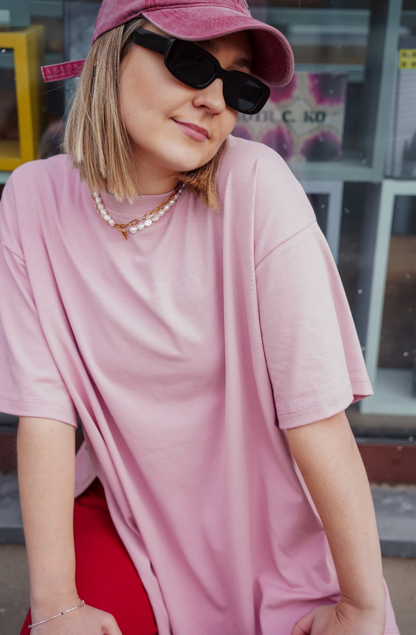 T-shirt Iggy Dusty Pink | Malviva