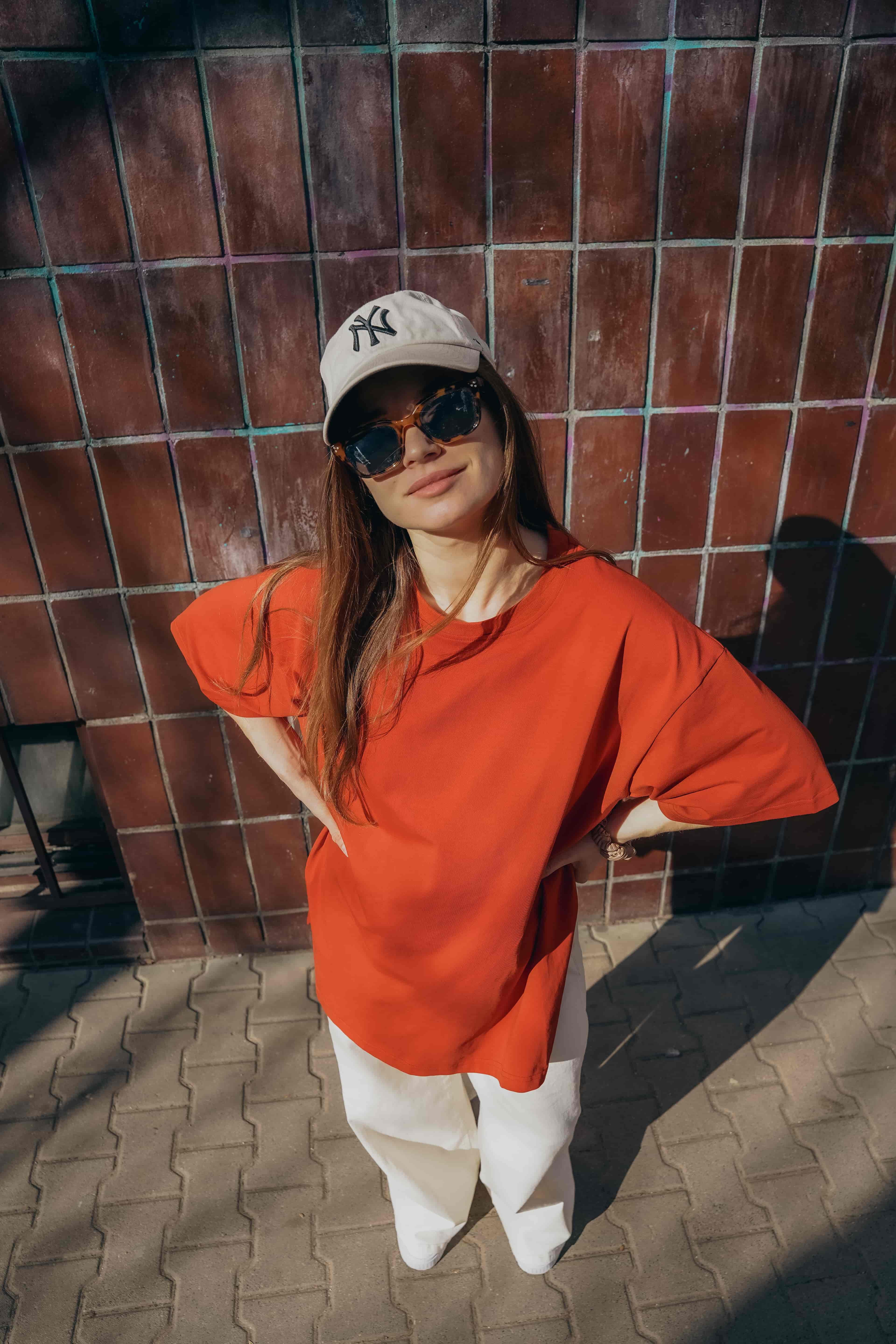 T-shirt Iggy damski jarzębina | Malviva
