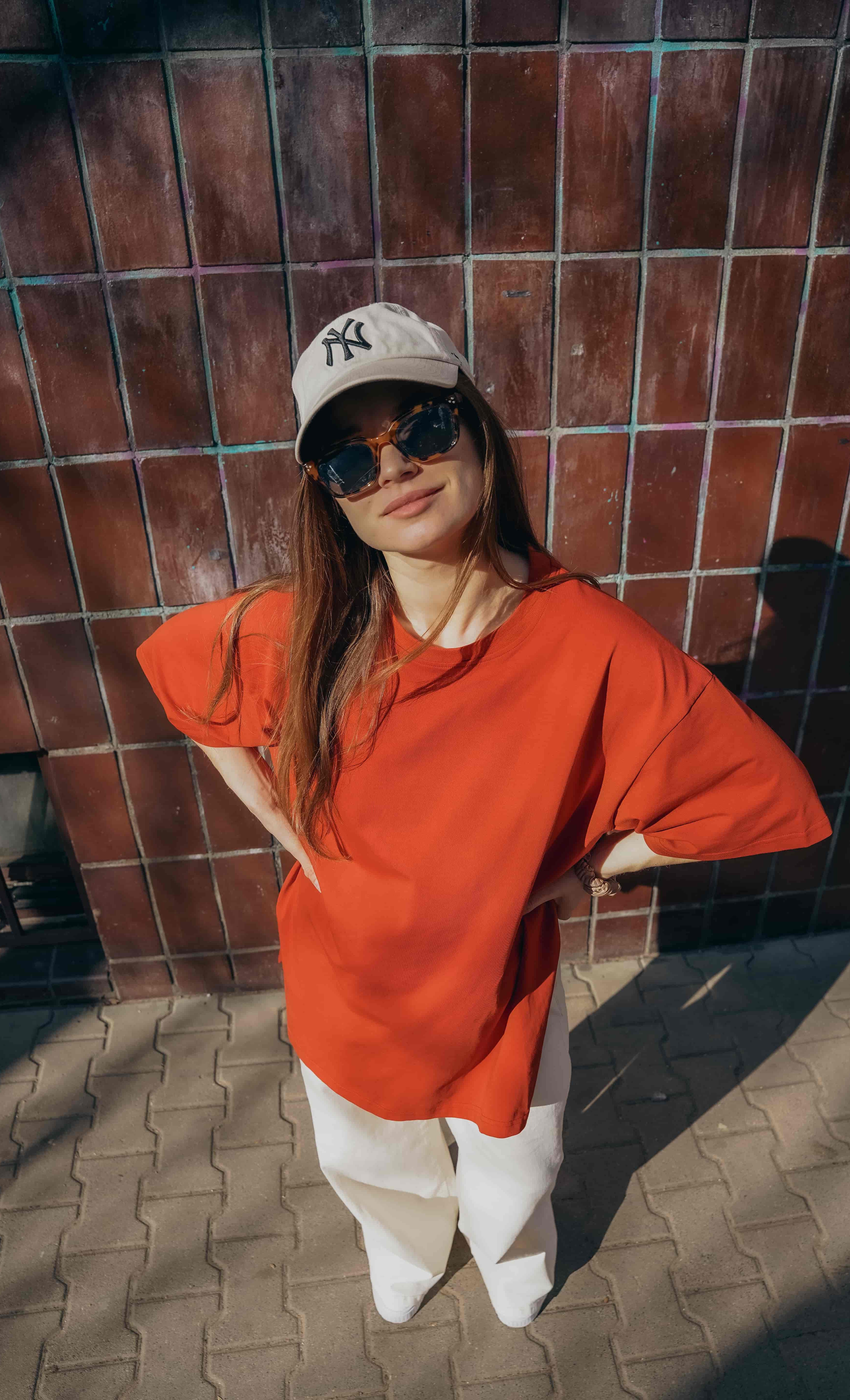 T-shirt Iggy damski jarzębina | Malviva