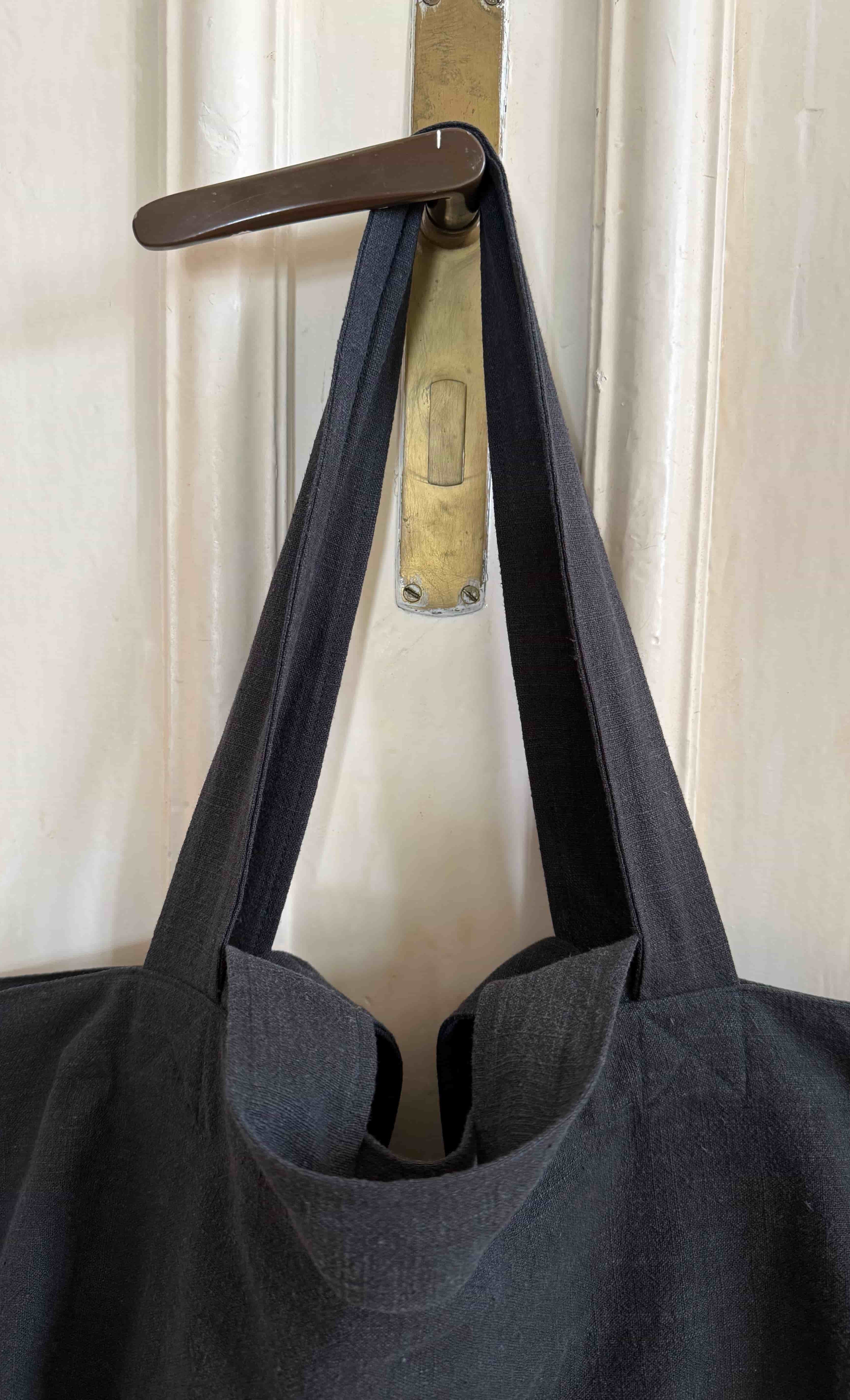 torba shopper antracyt stylizacja miejska | Malviva
