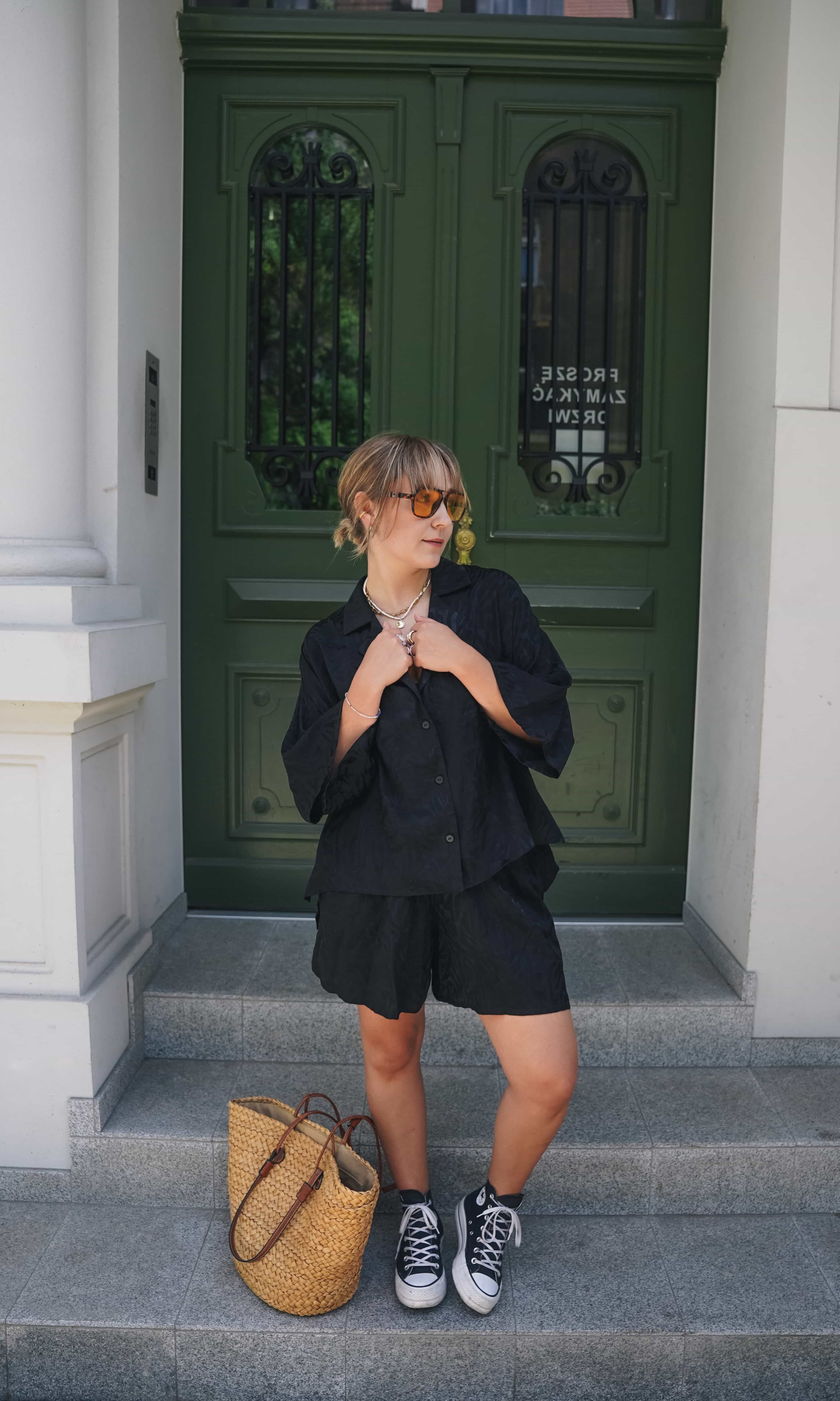 wiskozowe shorty w zebrę | Malviva