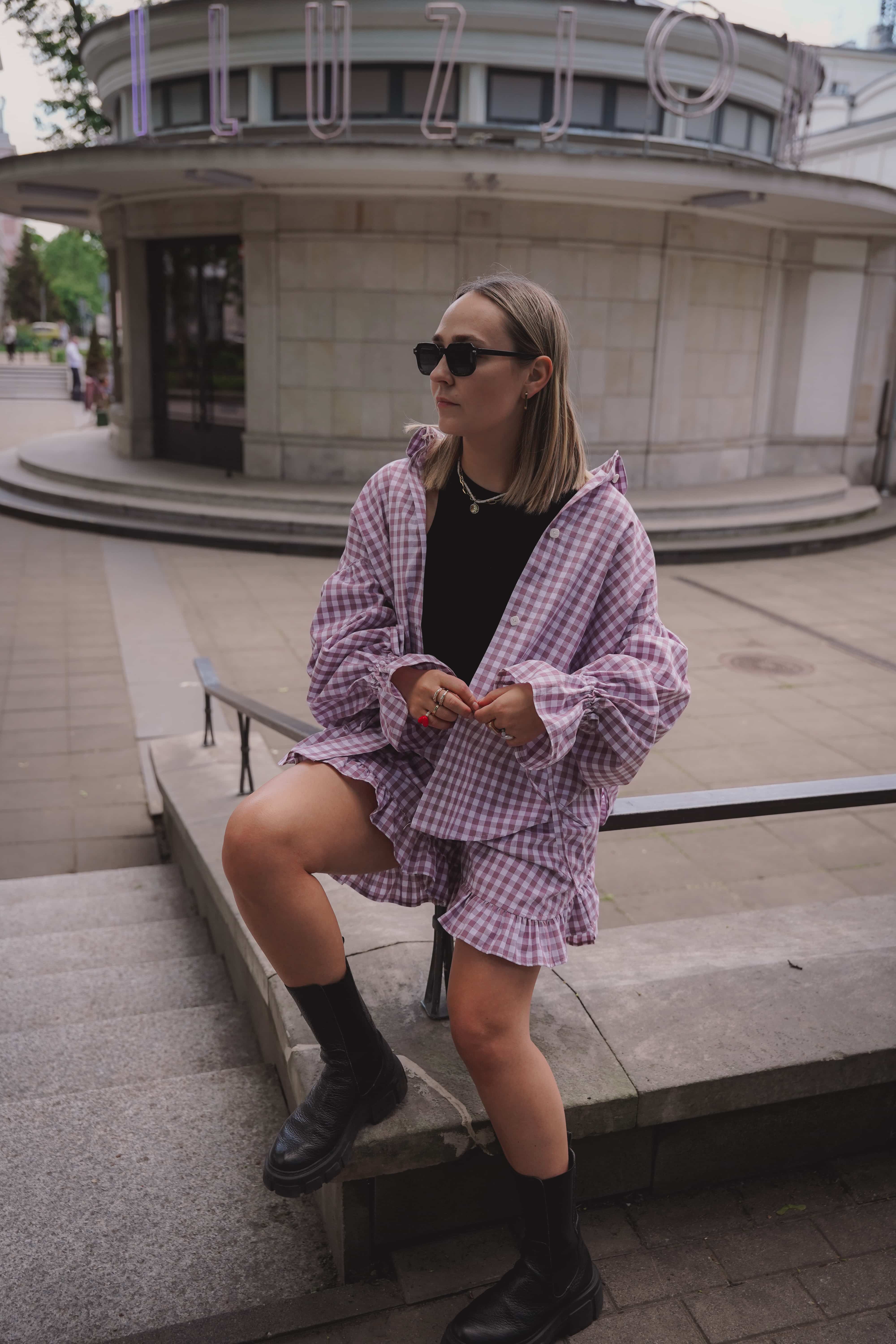 różowe shorty na lato | Malviva