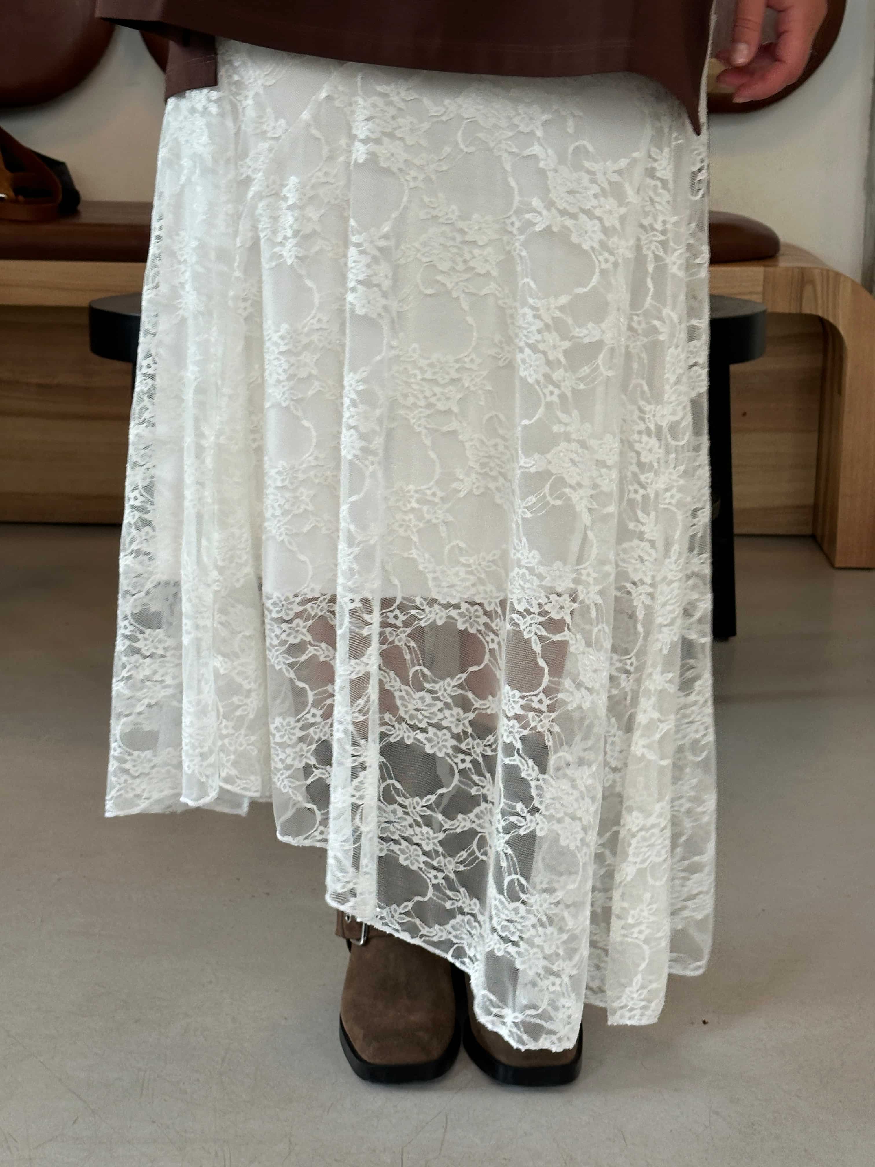 Spódnica z wiskozową podszewką | Malviva