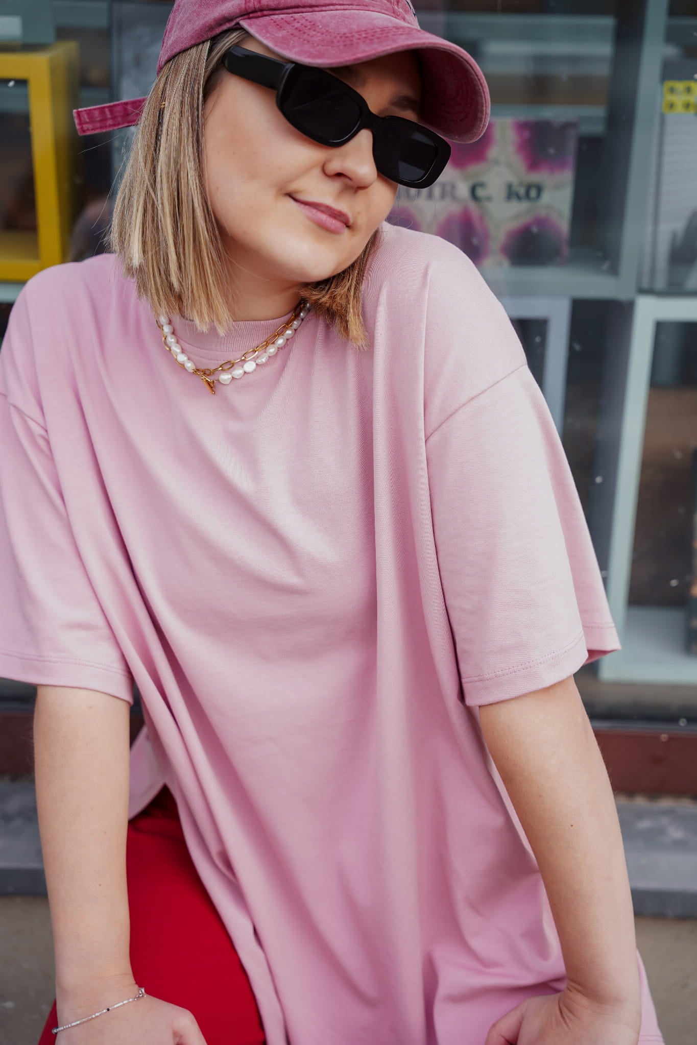 T-shirt Iggy Dusty Pink | Malviva