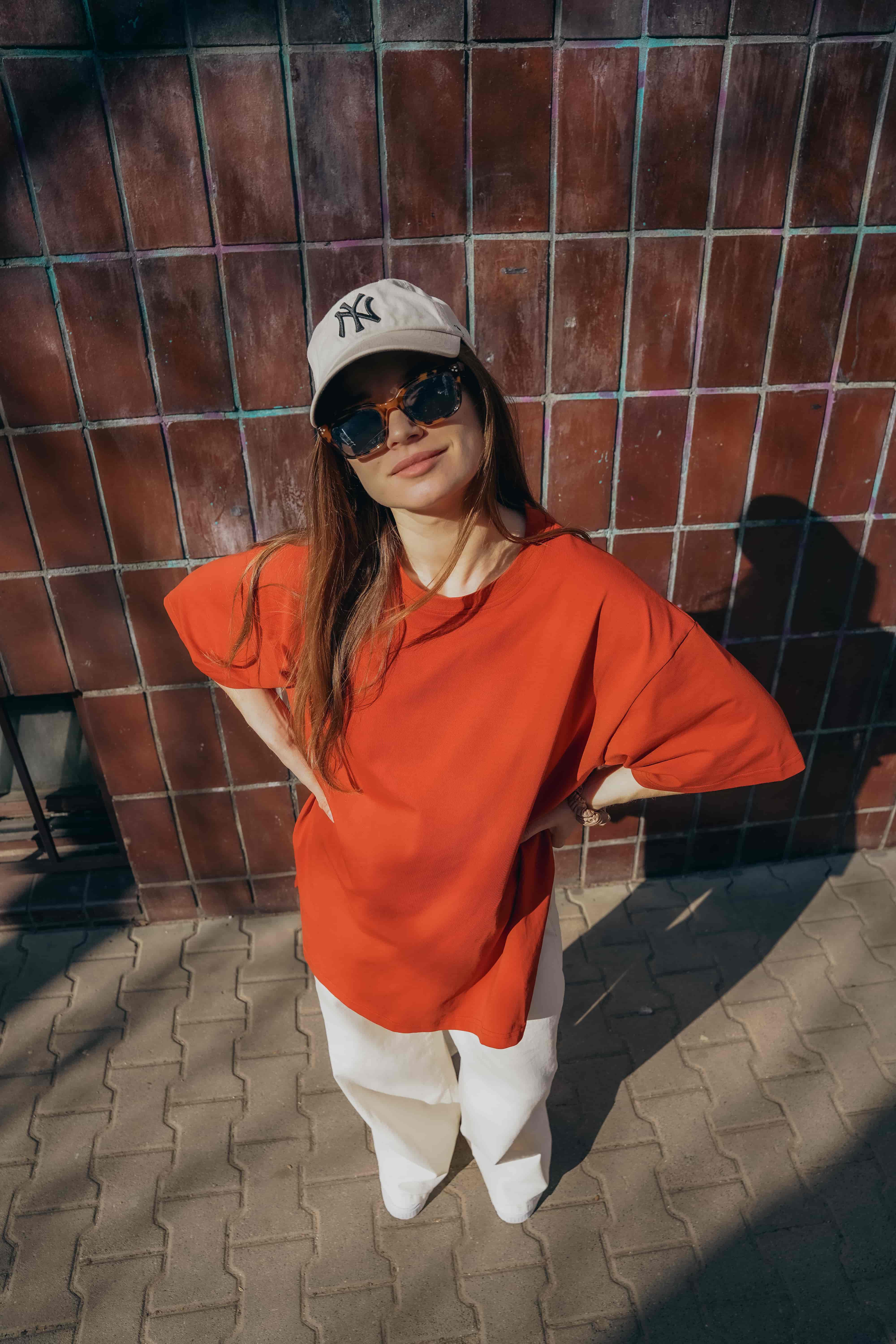 T-shirt Iggy damski jarzębina | Malviva