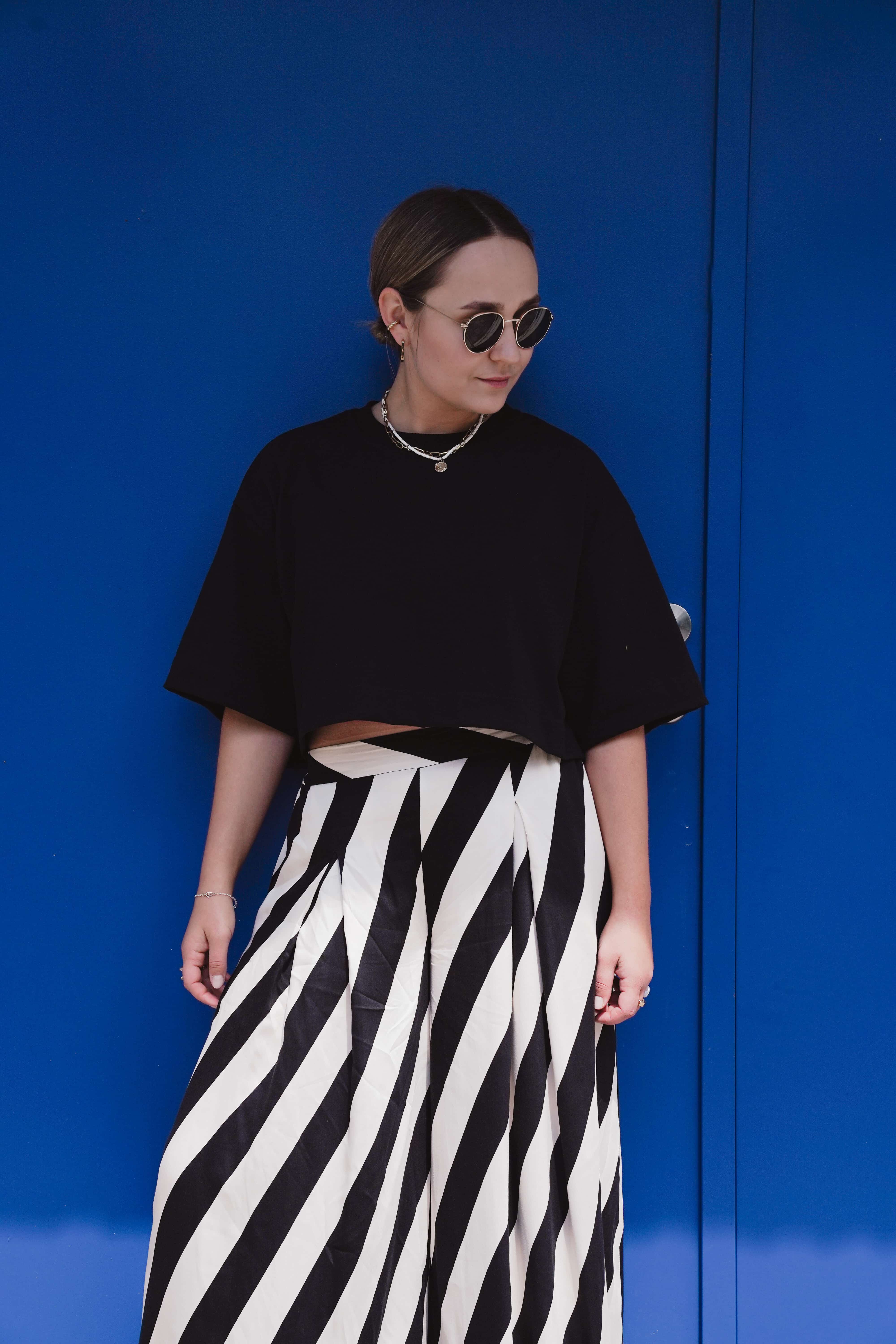 czarny damski top | Malviva